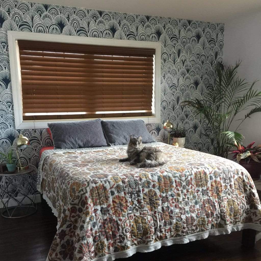 MUSE Wall Studio Blue Bohemian Scallops