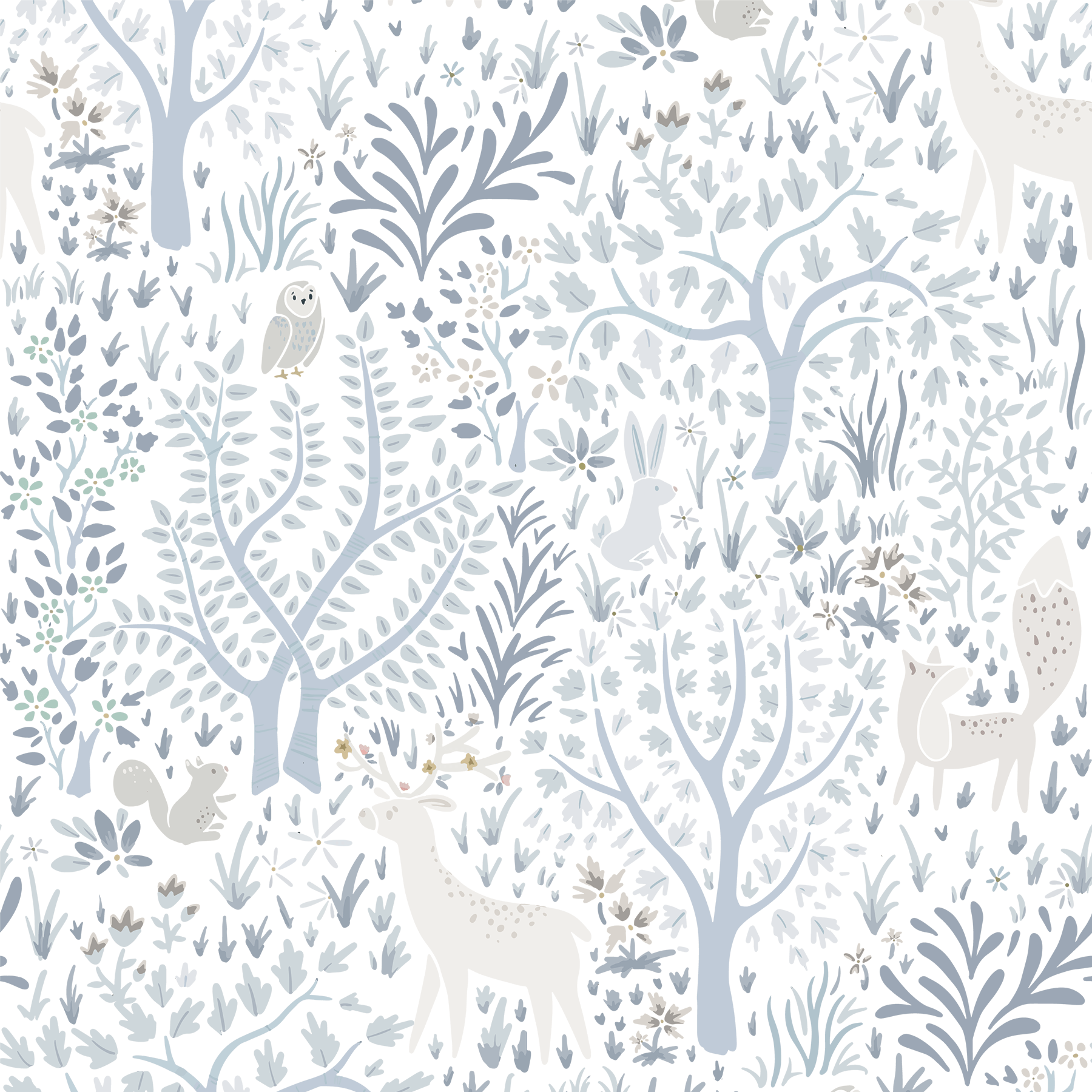 MUSE Wall Studio Light Woodland Animals