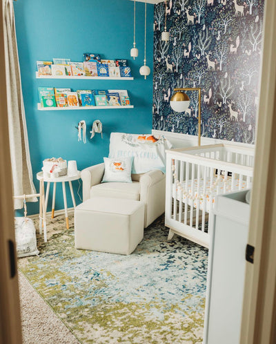 How to decorate a nursery in a rental