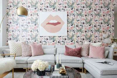 Amazing Feature Walls Using Peel and Stick Wallpaper