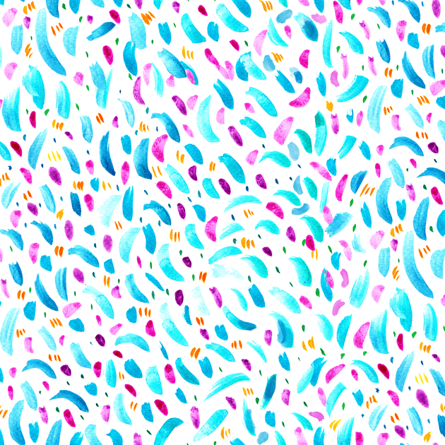 Abstract Fish Removable Wallpaper