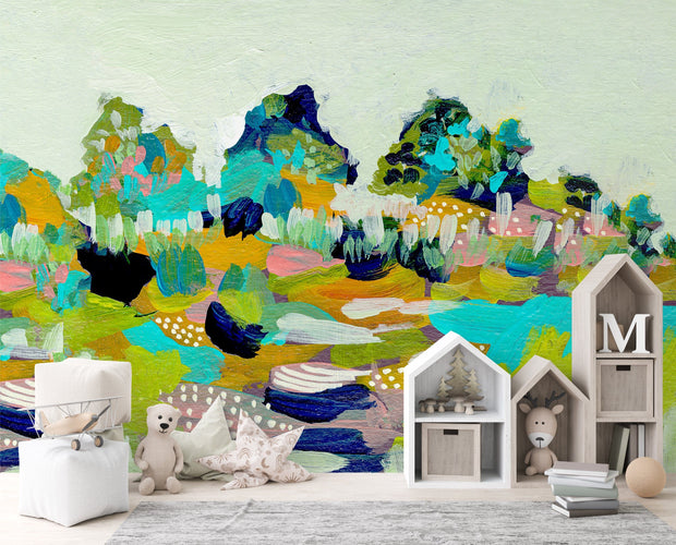Marul Color Color Fields Removable Wall Mural