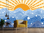 MUSE Wall Studio Ocrean Sun  Mural
