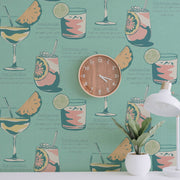 MUSE Wall Studio Vacation Drink Menu (Turquoise)