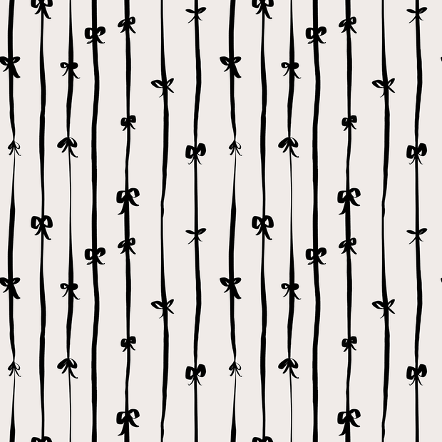 MUSE Wall Studio wallpaper All In A Bow_Black