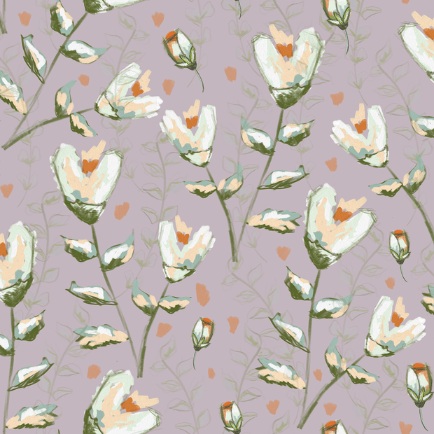 MUSE Wall Studio wallpaper Spring Blooms (Mauve)