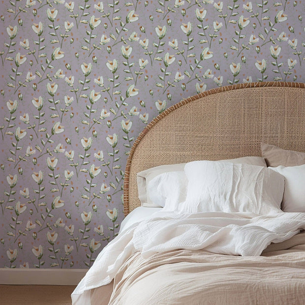 MUSE Wall Studio wallpaper Spring Blooms (Mauve)