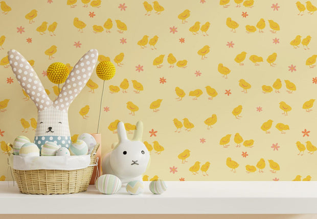 MUSE Wall Studio wallpaper Sweet Fluffy Chicks