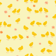 MUSE Wall Studio wallpaper Sweet Fluffy Chicks