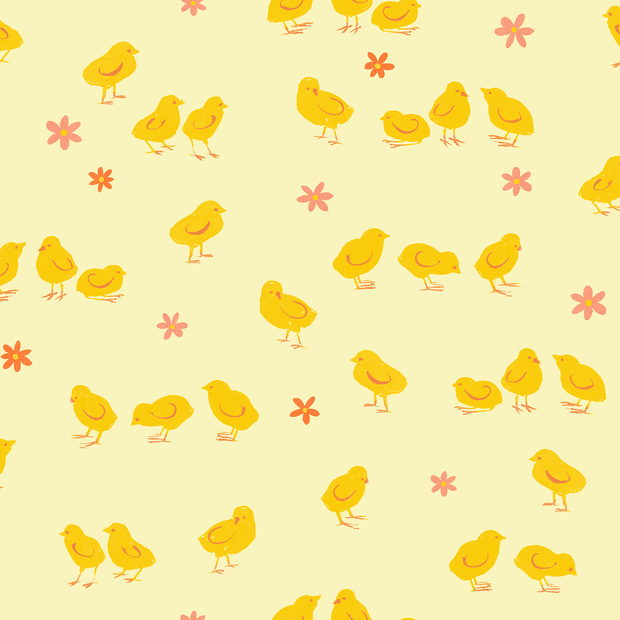 MUSE Wall Studio wallpaper Sweet Fluffy Chicks