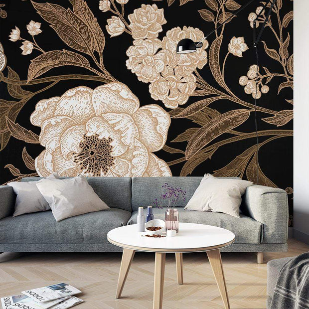 Retro Wallpaper for the Restaurant, Office or Home – MUSE Wall Studio