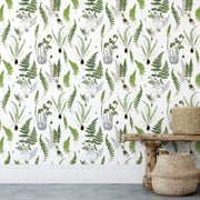 MUSE Wall Studio Ferns in White