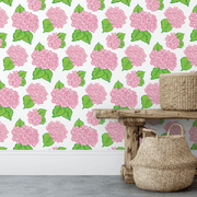 MUSE Wall Studio Hydrangeas at Home in Blush