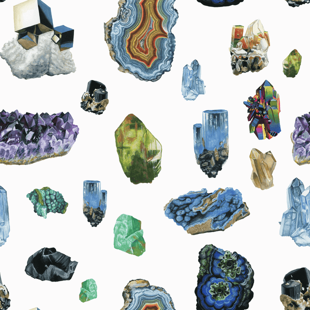 MUSE Wall Studio Material Minerals on White