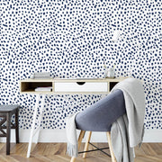 MUSE Wall Studio Navy Dalmatian Dot