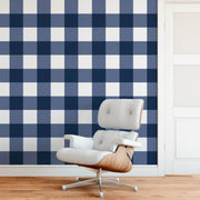 MUSE Wall Studio Navy Gingham