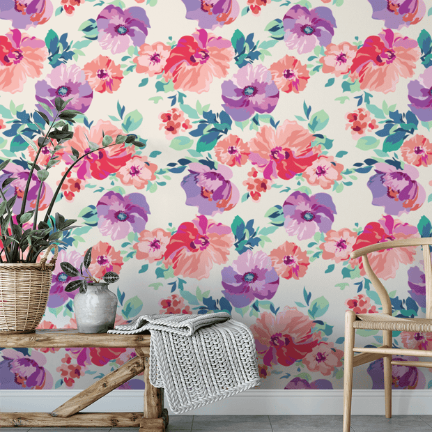 MUSE Wall Studio Pretty in Pink Floral