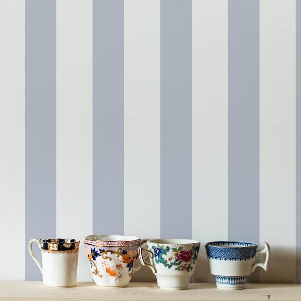 MUSE Wall Studio Perfect Pinstripes in Blue
