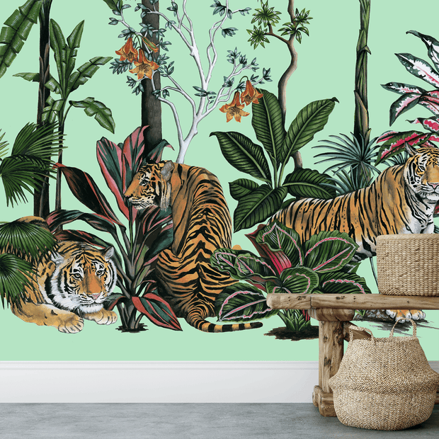 MUSE Wall Studio Tiger Summer in Green