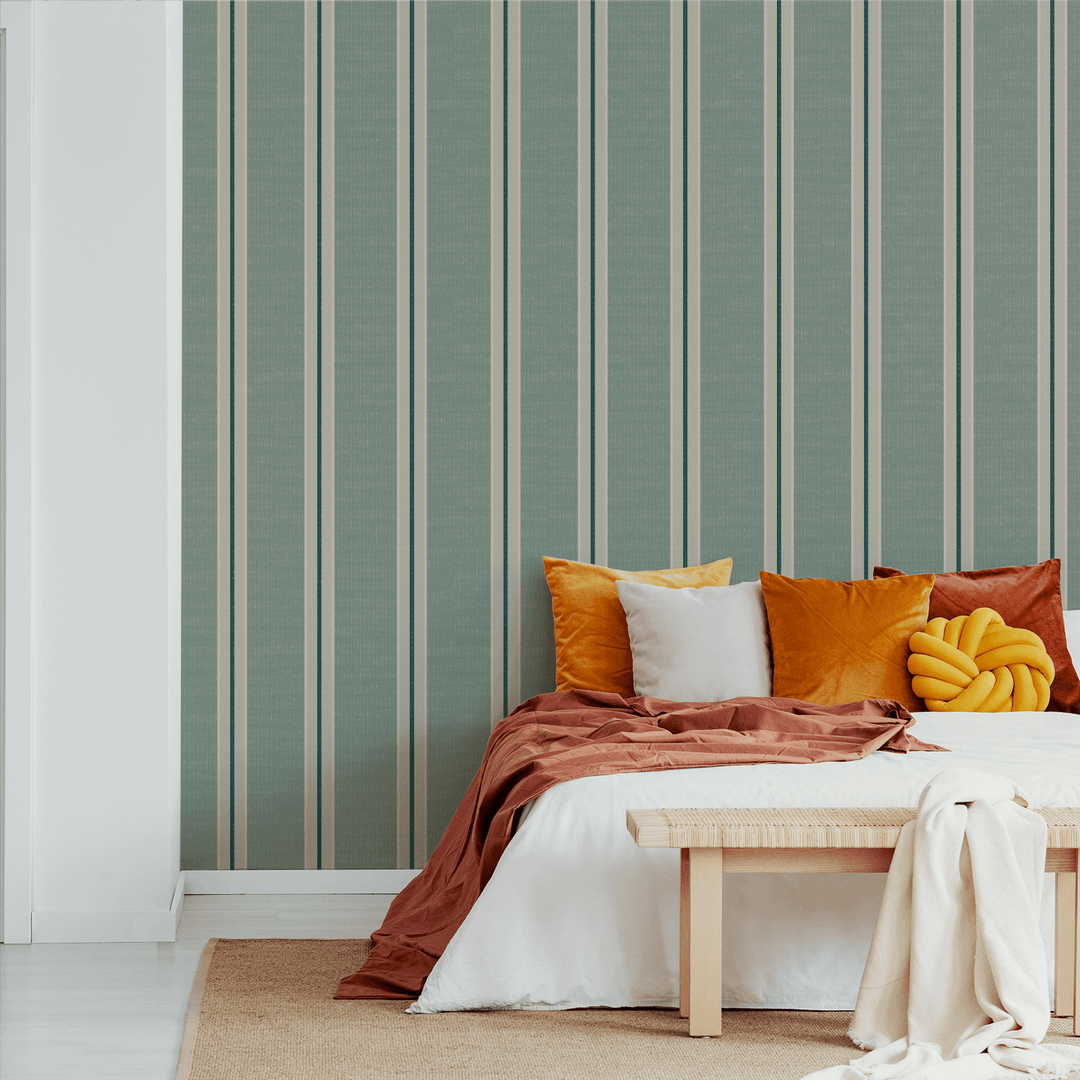 Vintage Stripes Peel & Stick Wallpaper
