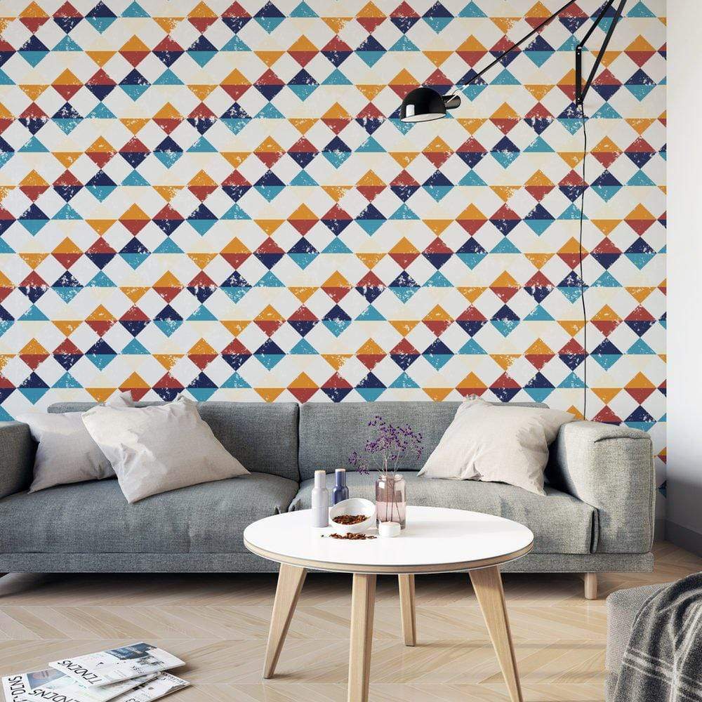 Offset Color Patterns Offset Pattern Wallpaper